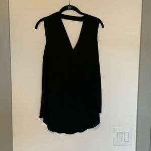 BCBGMAXAZRIA - Black Tank
